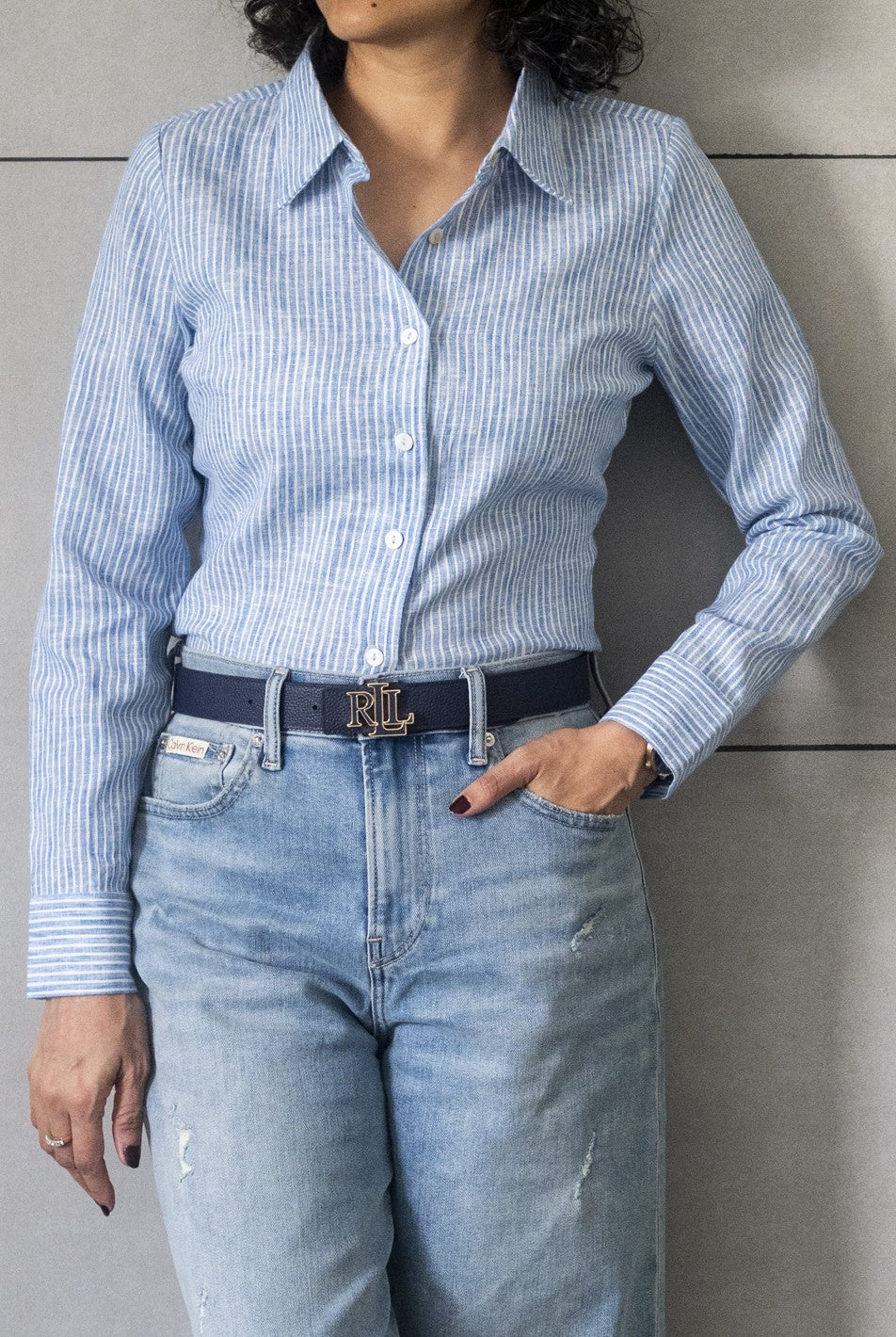 Blue Stripe Shirt