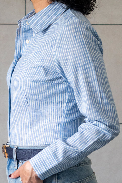 Blue Stripe Shirt
