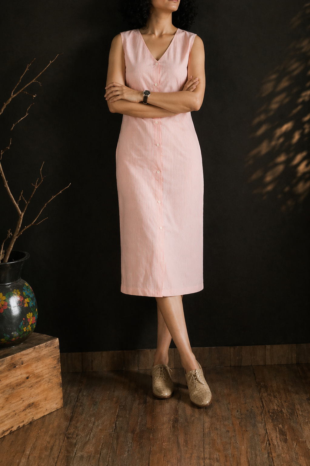 Marigold Lines Dress