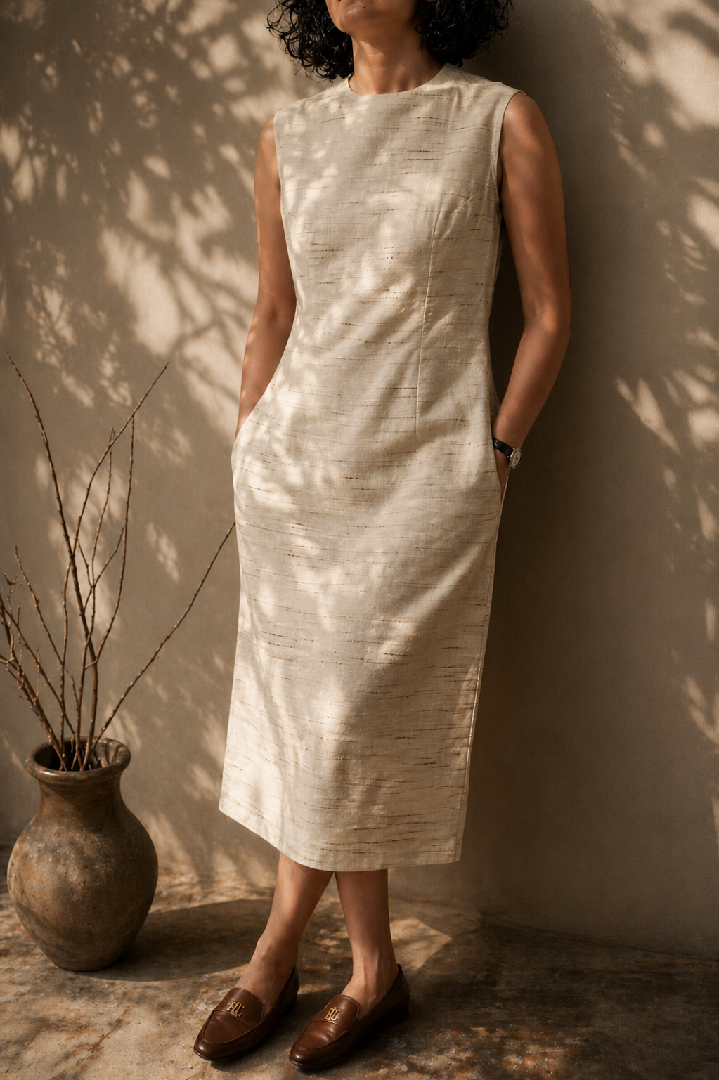 Earthen Weave Dress